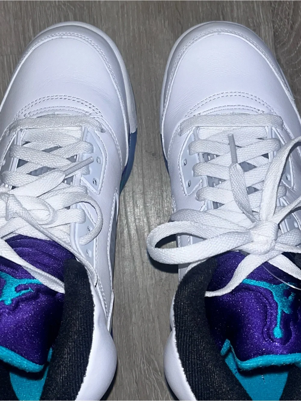 Kids Jordan 5 Retro GS Grape Size 6.5 Brand New